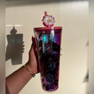 Starbucks 🌸 Mothers Day 2022 Pink Dichroic Cactus Floral Cold Cup Tumbler